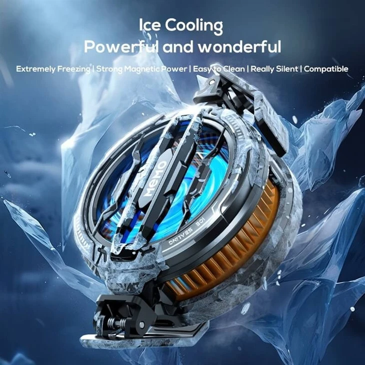MEMO CX07 Phone Cooler Cooling Fan For Phone Radiator Phone Cooler For Gaming manufacturers